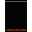PANNEAU 400x600 mm Dentelière, PVC expansé 3 mm, fil nylon