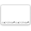 ETIQUETTE 120x80 mm blanche, Tout Comprix Fromages, neutre, sans piqu