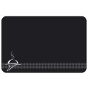 ETIQUETTE 80x60 mm noire, Tout Comprix Charc. Traiteur, neutre, sans 