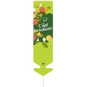 FLÈCHE 60x220 mm Farandole "C’est la saison", pique inox (lot de 10)