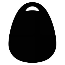 Panneau 600x885 mm Cabas, recto/verso, à poignée