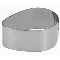 FORME AMANDE A TARTE INOX HT 20 MM