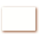 ÉTIQUETTE 105x70 mm blanche neutre, sans roulettes, sans attachement 