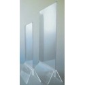 PRÉSENTOIR plexi Visio + étui PVC 150x220 mm pour 1/2 A4 (lot de 3)