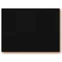 ÉTIQUETTE 150x100 mm noire neutre, sans roulettes, sans attachement (