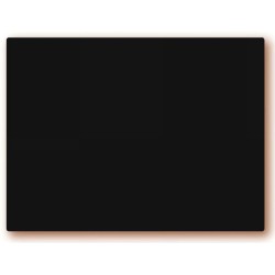 ÉTIQUETTE 150x100 mm noire neutre, sans roulettes, sans attachement (