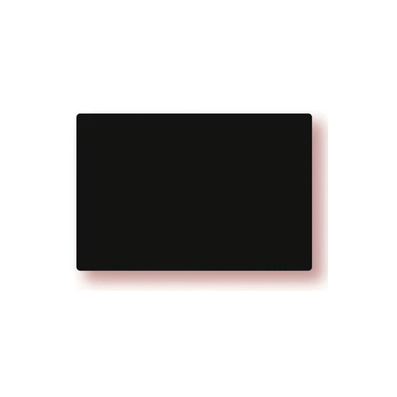 ÉTIQUETTE 200x150 mm noire neutre, sans roulettes, sans attachement (