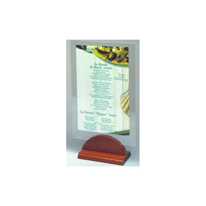 SUPPORT bois demi-lune 150x90x70 mm (lot de 3) SUPPRIME
