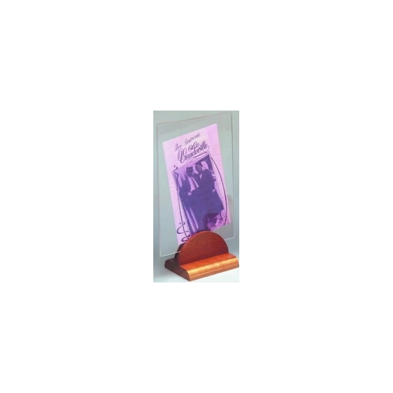 SUPPORT bois demi-lune 100x70x60 mm (lot de 3) SUPPRIME