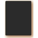 ARDOISE 150x220 mm PVC expansé noir 3 mm (lot de 3)