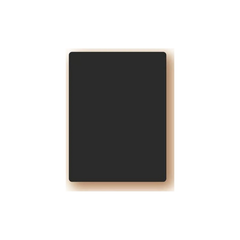 ARDOISE 150x220 mm PVC expansé noir 3 mm (lot de 3)