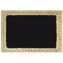 PANNEAU 300x400 mm Rafia neutre + fil nylon