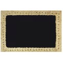 PANNEAU 400x600 mm Rafia neutre + fil nylon