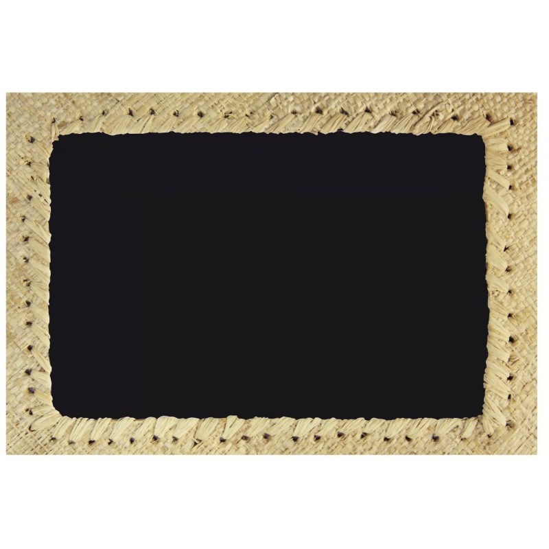 PANNEAU 400x600 mm Rafia neutre + fil nylon