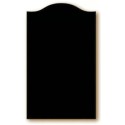 TABLEAU noir 500x700 mm Fait maison, découpe fronton, forex 3 mm