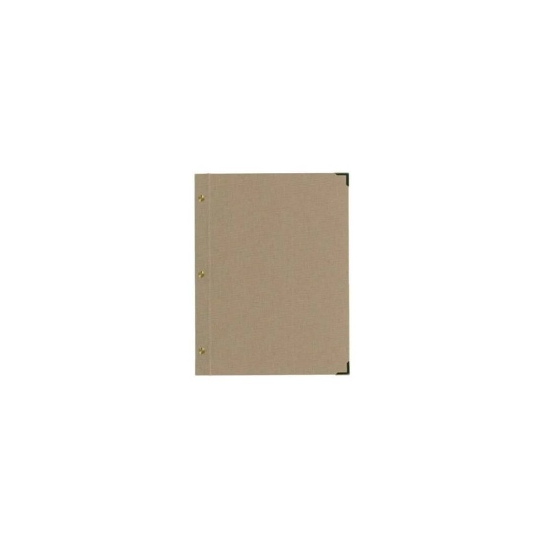 PROTÈGE-MENU 245x315 mm Natural mastic, marquage bouteille + verre