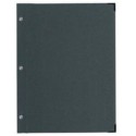 PROTÈGE-MENU 245x315 mm Shinny gris métal, sans marquage