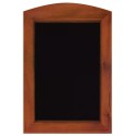 TABLEAU NOIR 400x590 mm Alizé, cadre bois exotique huilé