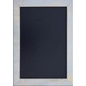 TABLEAU NOIR 470x670 mm Carnaval, cadre cérusé mastic SUPPRIME