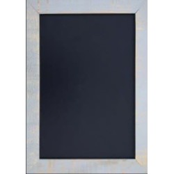 TABLEAU NOIR 470x670 mm Carnaval, cadre cérusé mastic SUPPRIME