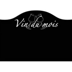 PANNEAU 400x300 mm Brasserie "Vin du mois" SUPPRIME