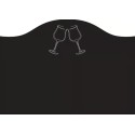 PANNEAU 400x300 mm Brasserie neutre décor verre SUPPRIME