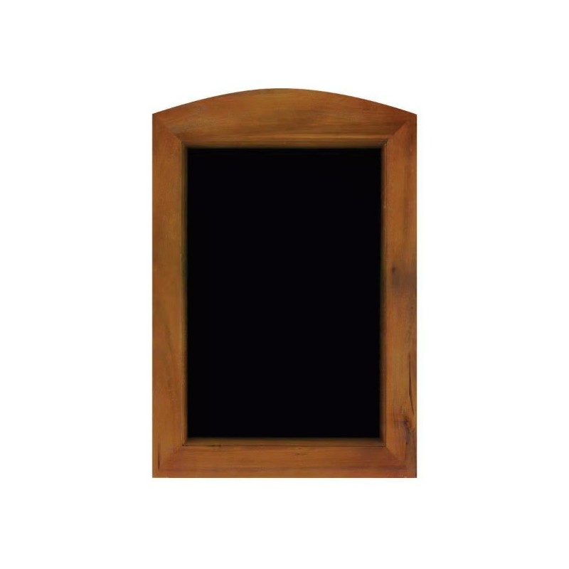 TABLEAU NOIR 720x1070 mm Alizé, cadre bois exotique huilé