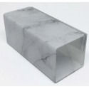 SUPPORT plexi 120x50x50 mm Marbré blanc (lot de 3)
