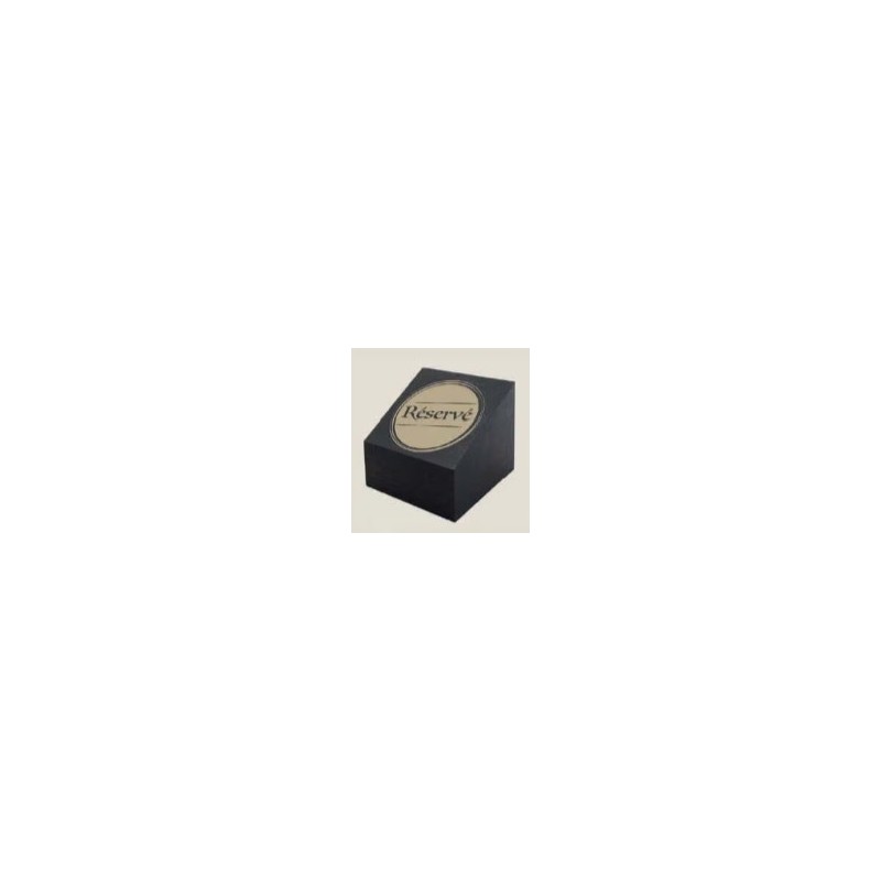CUBES bois wengé Preho 55x55 mm Réservé (lot de 10)