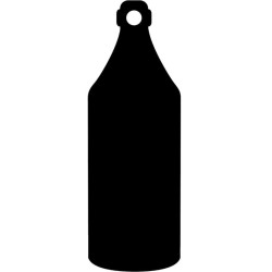 Ardoise 700x240 mm Black drink PVC expansé 3mm