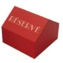 CUBES bois rouge Casa 55x55 mm Réservé (lot de 10)