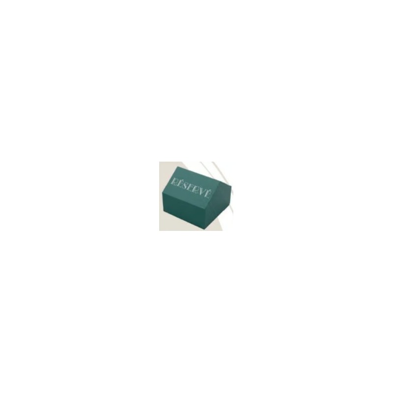 CUBES bois bleu Casa 55x55 mm Réservé (lot de 10)