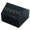 CUBES bois wengé Casa 55x55 mm Réservé (lot de 10)