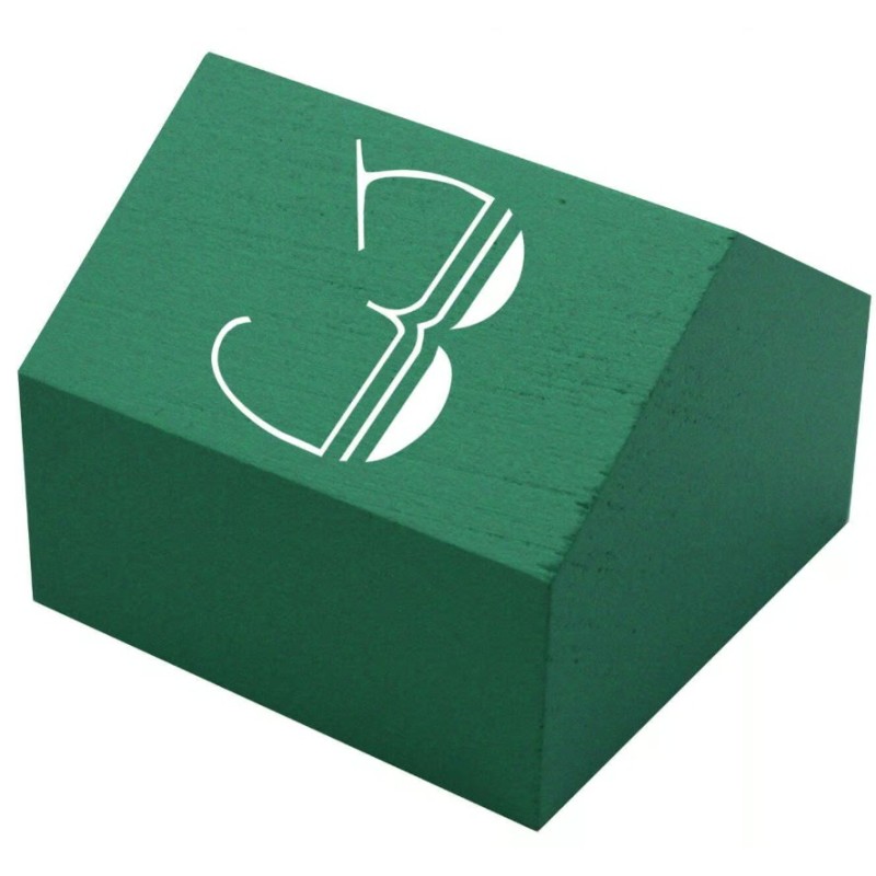 CUBES bois bleu Casa 55x55 mm n°1 à 10 (lot de 10)