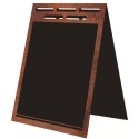 CHEVALET de trottoir Cargo bois 590x950 mm