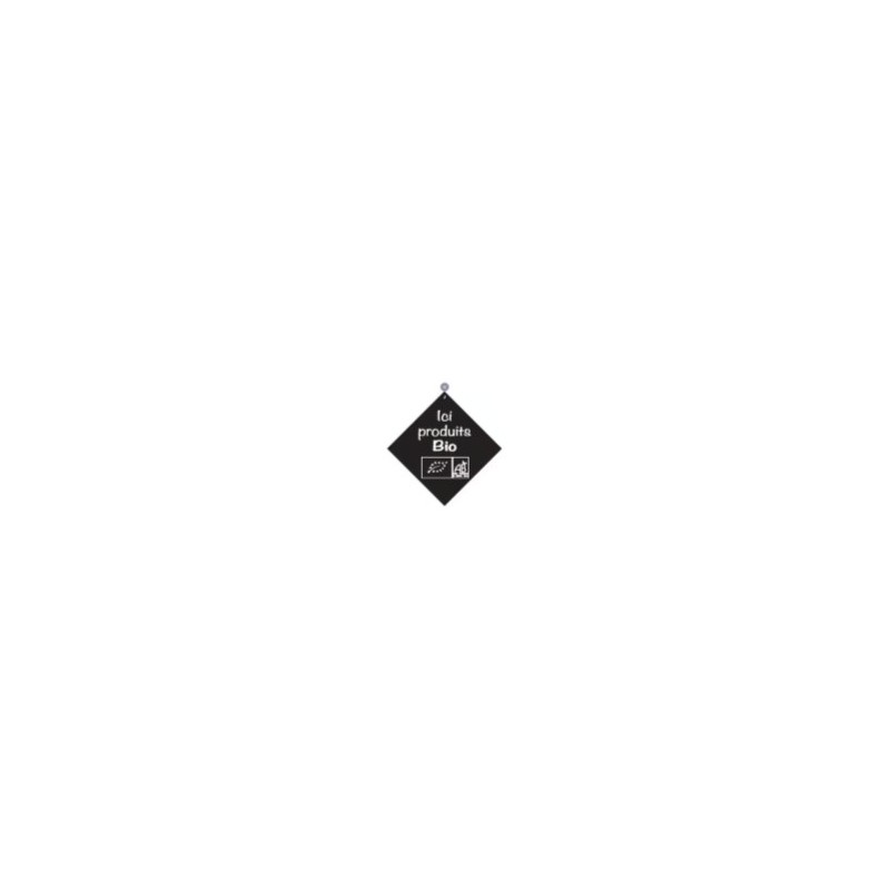 PANCARTE ventouse 160x160 mm logo Ici produits bio