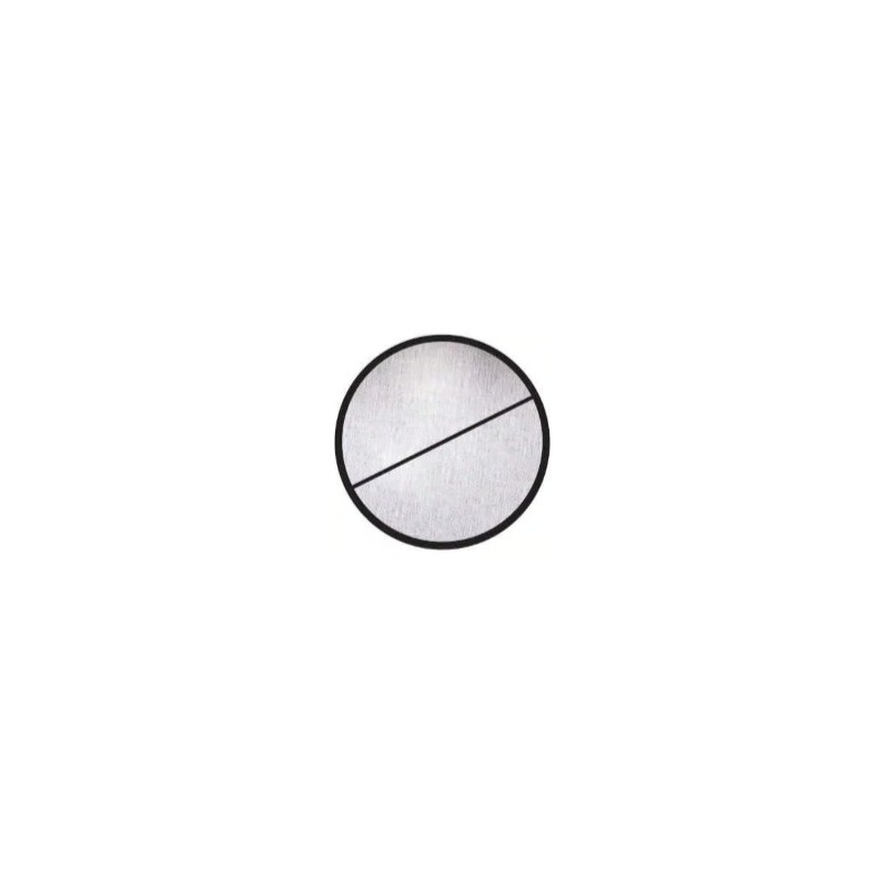 SOCLE Bock Grey neutre Ø120 mm PVC expansé 10 mm (lot de 3)