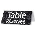CHEVALET Salsa 110x50 mm Table Réservée (lot de 10)