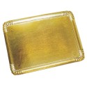 PLATEAU TRAITEUR CARTON - 280x190 mm - OR (x25)