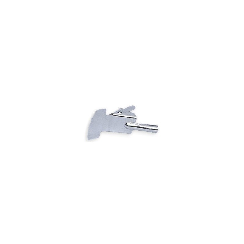 PINCE POUR PIED CHROME PORTE ETIQUETTE SANS PIQUE (lot de 3)