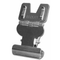 PINCE PORTE ETIQUETTE ARTICULEE INOX