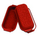 MOULE SOUPLE UNIFLEX - Cake décoré 300x145xht80 mm - 2.50L