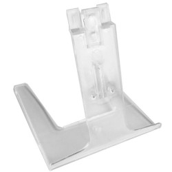 PIED TRANSLUCIDE POUR ETIQUETTE AVEC PIQUE ht 55 mm (lot de 25)