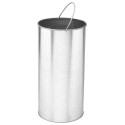 SEAU INTERIEUR 40 L ACIER GALVANISE pour poubelle tulipe 60 L