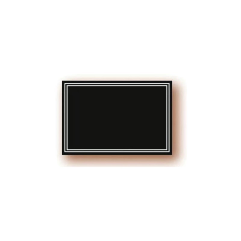 ARDOISINE noire 320x240 mm, recto/verso, sans attachement (lot de 10)