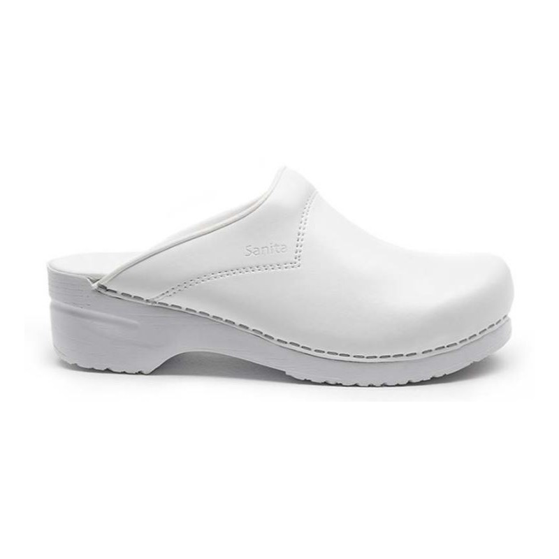 SABOT SANITA SANIFLEX OUVERT SANS SECURITE BLANC
