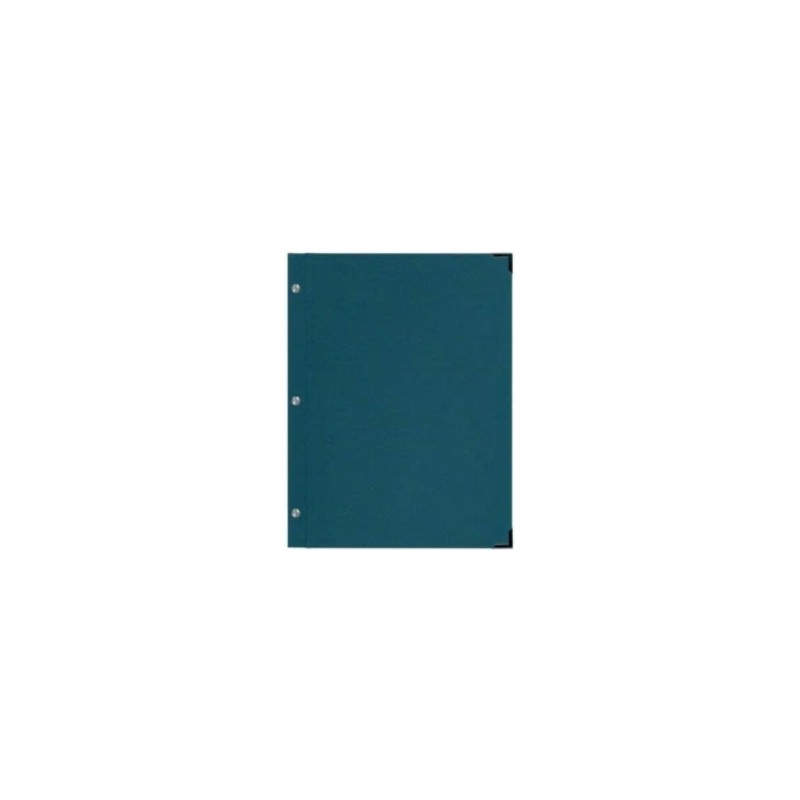 PROTÈGE-MENU 245x315 mm Shinny bleu métal, sans marquage