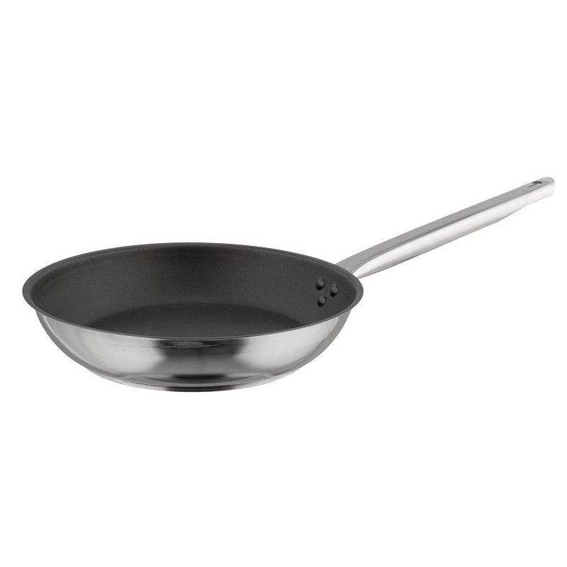 POELE INOX CHOC INDUCTION