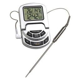 THERMOMETRE SONDE AVEC ALARME (0°/+300°C)