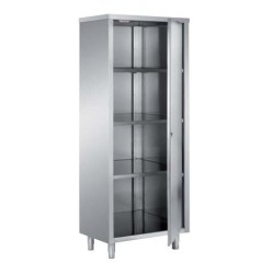 Armoire de rangement inox ECO avec portes battantes pour les professionnels